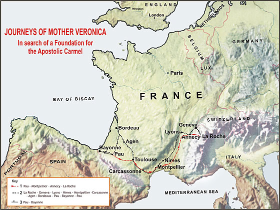MAP OF A.C. PROVINCES